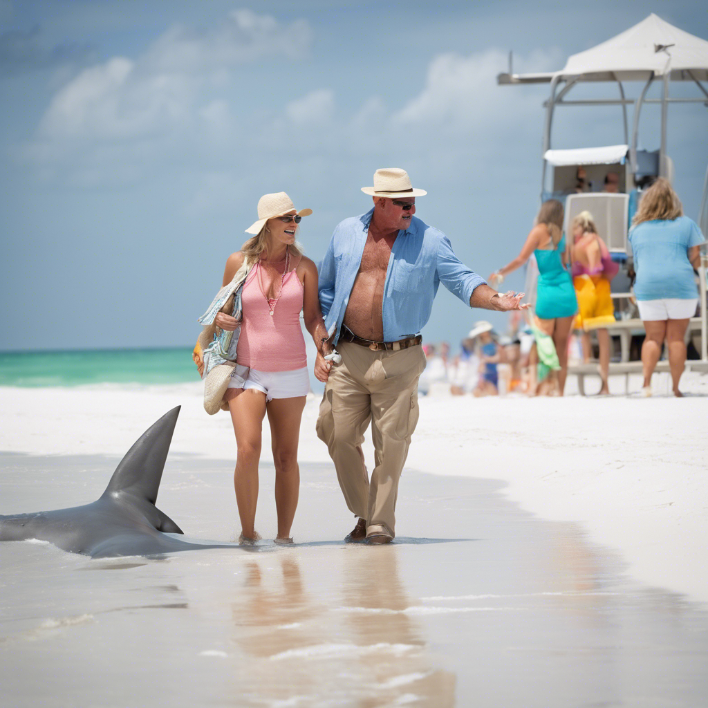 Panama City Beach tourists encounter ’hoss-daddy’ shark